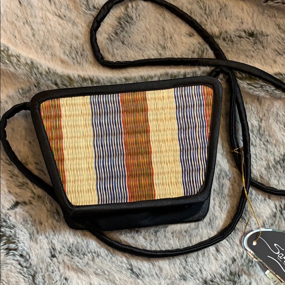 NWT! Baskets of Cambodia purse